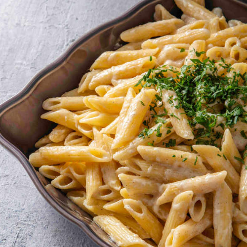 Kiremitte Kaşarlı Beşamel Soslu Penne